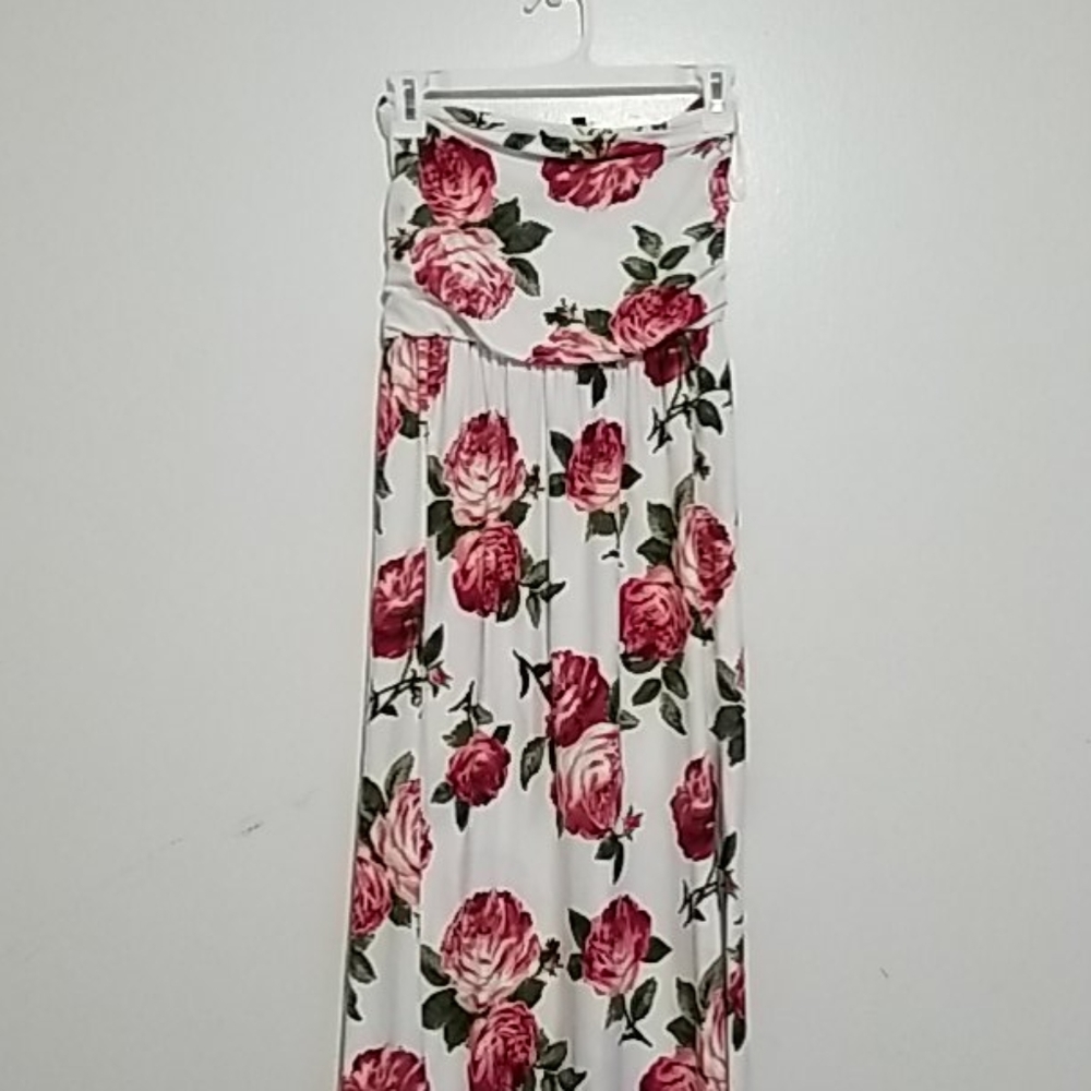 Strapless dress